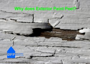 why does exterior paint peel?