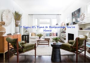 Redecorate you're home