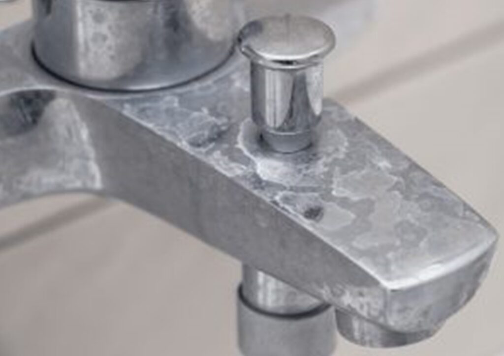 Hard water and limescale