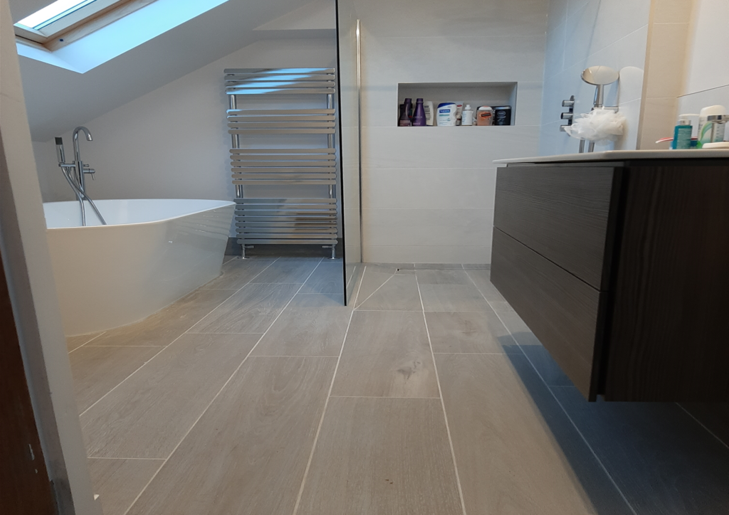 Luxury Bathroom renovation wet room surrey