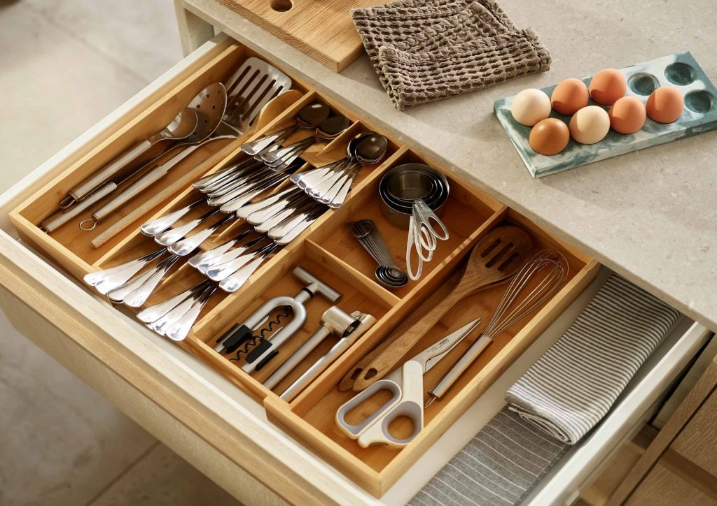 Internal Kitchen drawer organiser