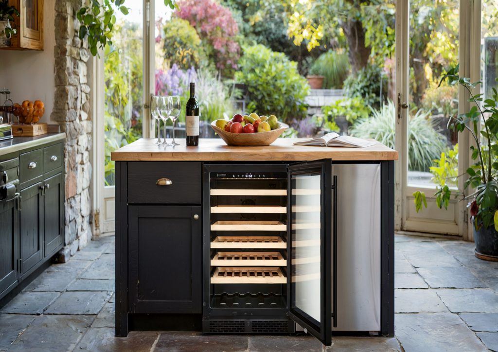 Kitchen wine cooler