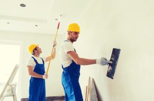 Professional Painters and decorators in Surrey restoring the interior of an older home.